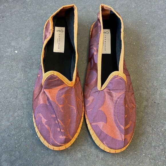 TEOD'AMAR flats orange 9 - Picture 1 of 5